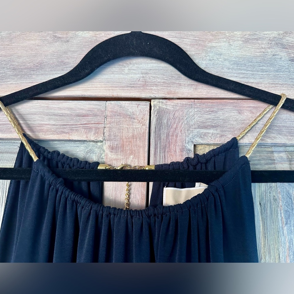 Micheal Kors Navy maxi dress 3X